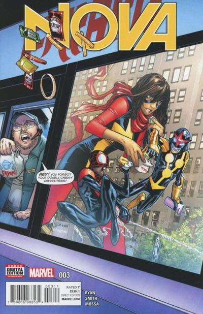 Nova #3 (2016) Comic Books Nova