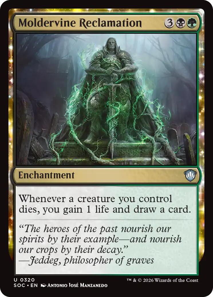 Moldervine Reclamation (Magic Secrets of Strixhaven Commander)