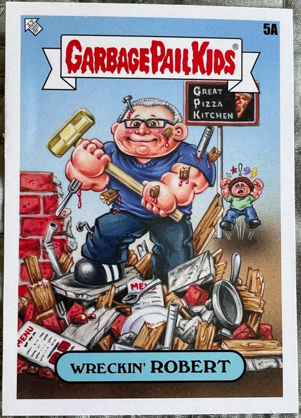 Wreckin' ROBERT #5a Garbage Pail Kids Food Fight
