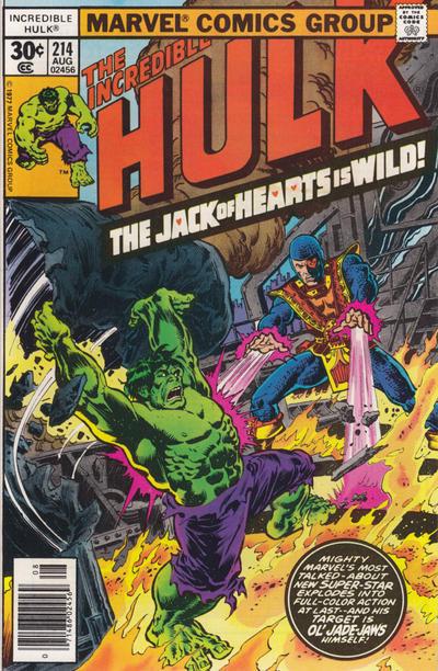 The Incredible Hulk #214 (1977) Comic Books Incredible Hulk