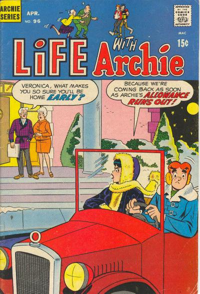 Life with Archie #96 (1970) Comic Books Life with Archie