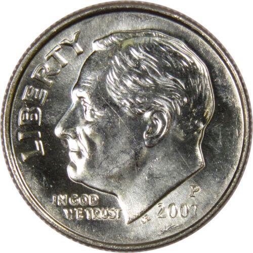 2007 P Coins Roosevelt Dime