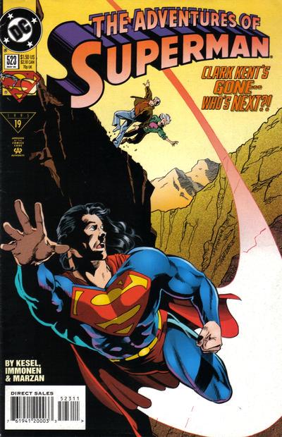 Adventures of Superman #523 (1995) Comic Books Adventures of Superman