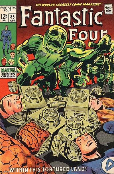 Fantastic Four #85 (1969) Comic Books Fantastic Four
