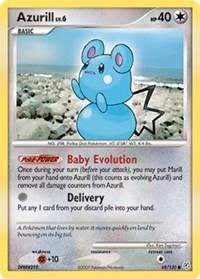 Azurill #69 Pokemon Diamond & Pearl