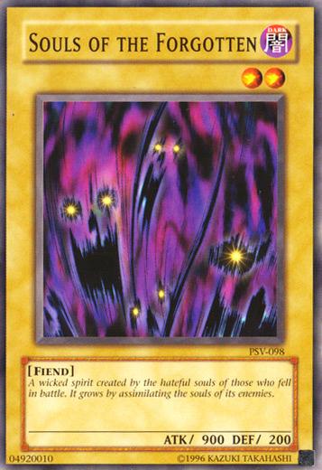 Souls of the Forgotten PSV-098 YuGiOh Pharaoh's Servant