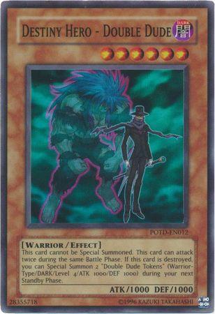 Destiny HERO - Double Dude POTD-EN012 YuGiOh Power of the Duelist