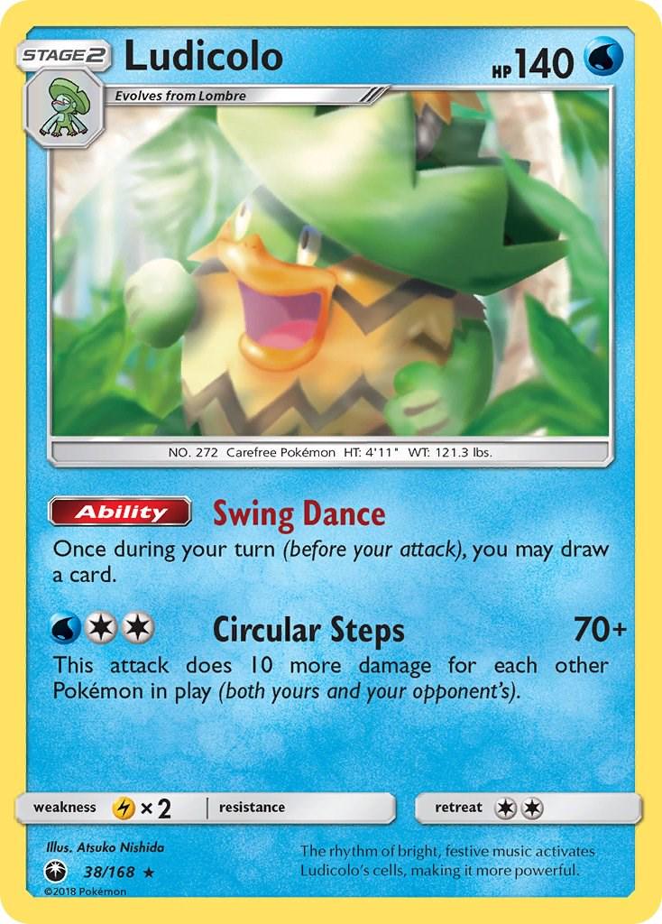 Ludicolo #38 Pokemon Celestial Storm