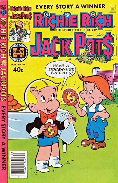 Richie Rich Jackpots #45 (1980) Comic Books Richie Rich Jackpots