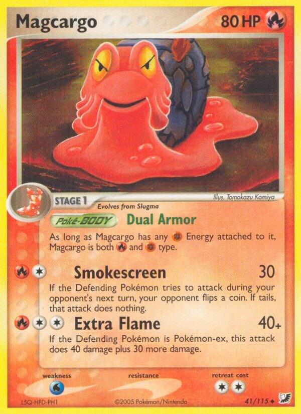 Magcargo #41 Pokemon Unseen Forces