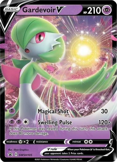 Gardevoir V #SWSH105 Cover Art