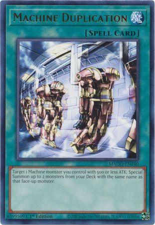 Machine Duplication MAGO-EN140 YuGiOh Maximum Gold