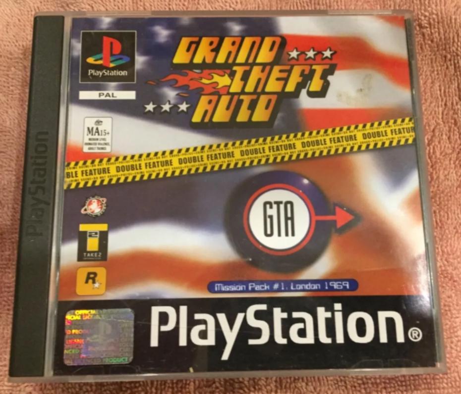Grand Theft Auto Double Feature PAL Playstation