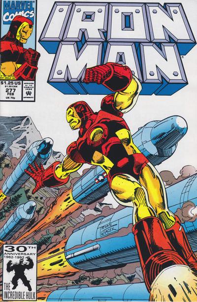 Iron Man #277 (1992) Comic Books Iron Man