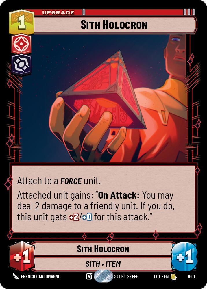 Sith Holocron [Foil] #640