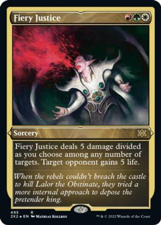 Fiery Justice #212 Magic Double Masters 2022