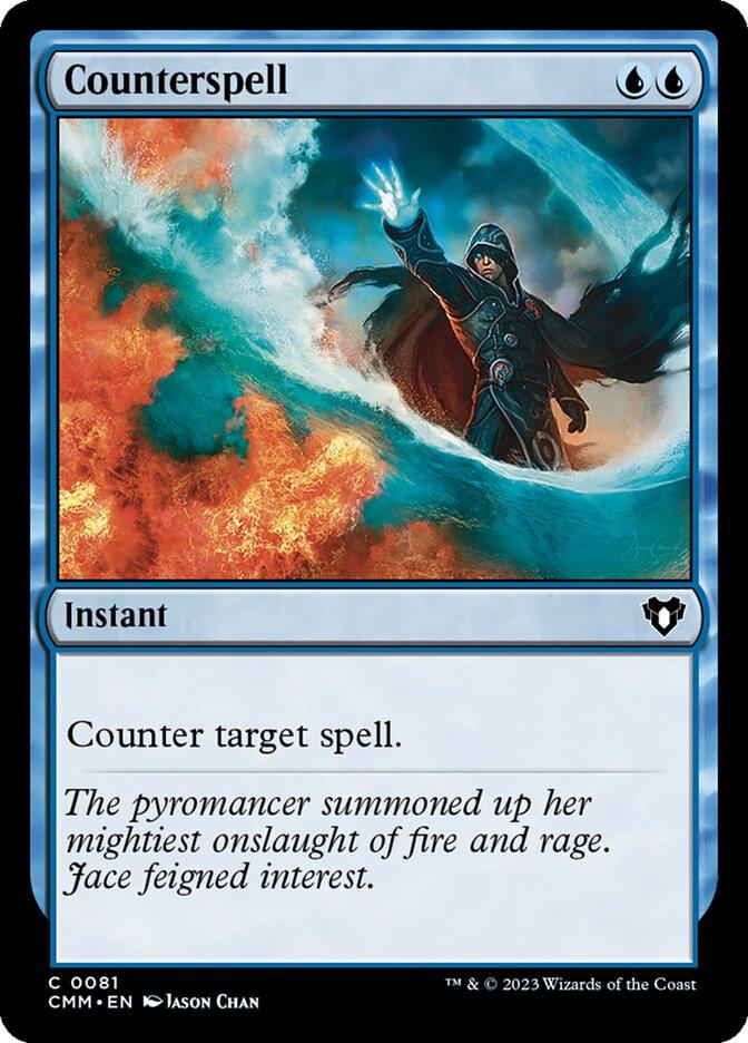 Counterspell #81 Magic Commander Masters