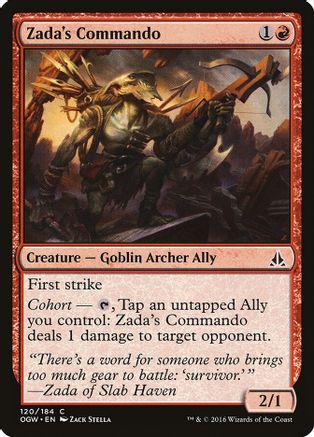 Zada's Commando Magic Oath of the Gatewatch
