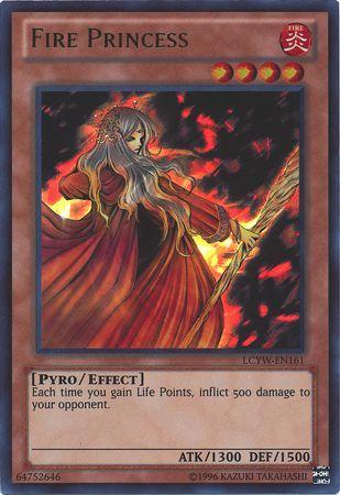 Fire Princess LCYW-EN161 YuGiOh Legendary Collection 3: Yugi's World Mega Pack
