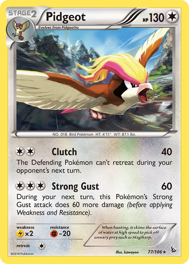 Pidgeot #77 Pokemon Flashfire