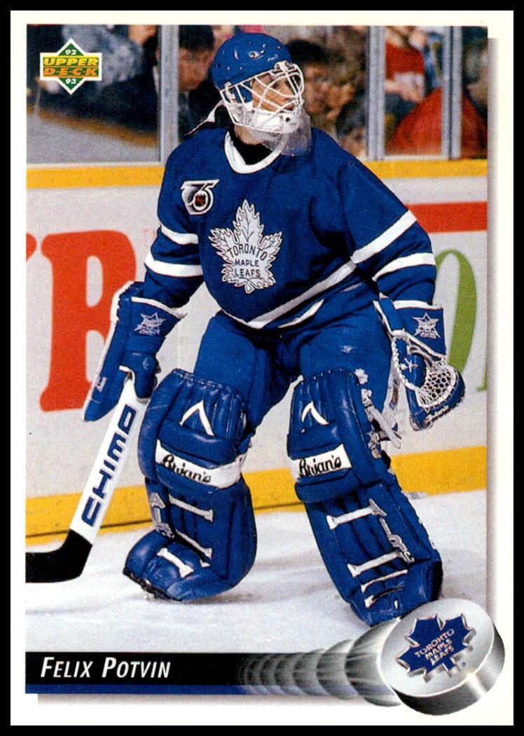 Felix Potvin #79 Hockey Cards 1992 Upper Deck
