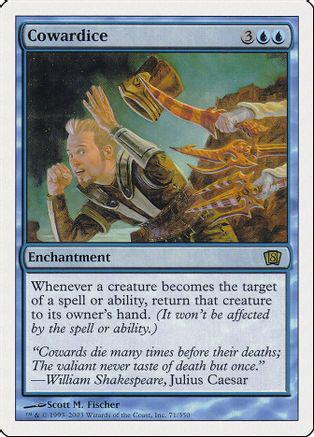 Cowardice Magic 8th Edition