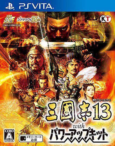 Sangokushi 13 with Power Up Kit JP Playstation Vita