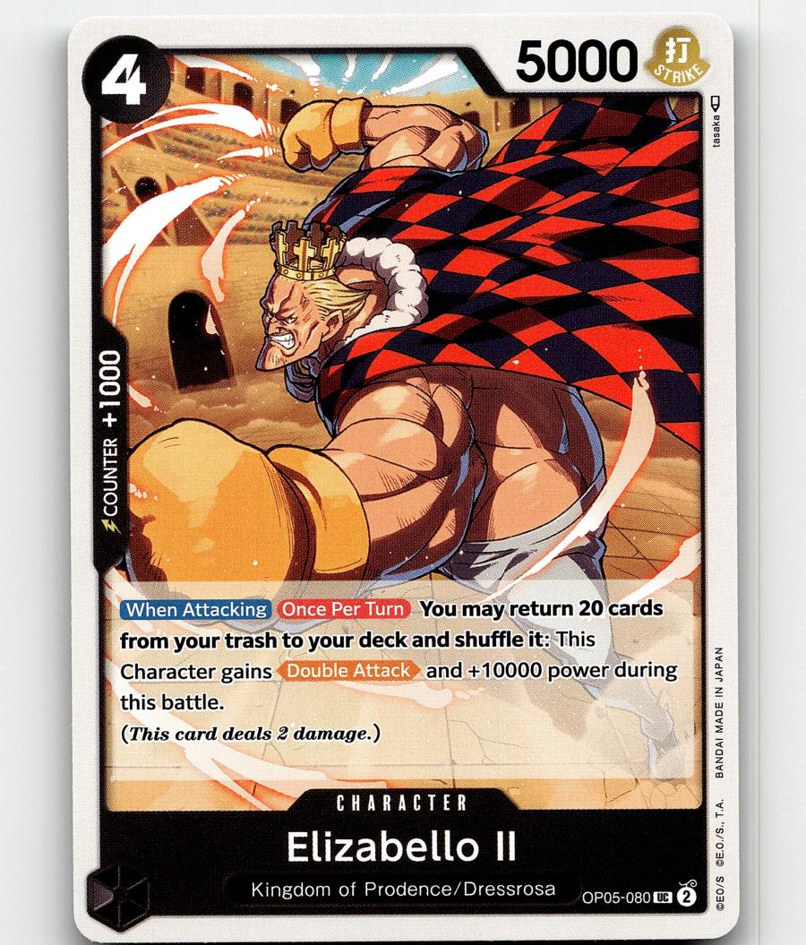 Elizabello II OP05-080 One Piece Awakening of the New Era