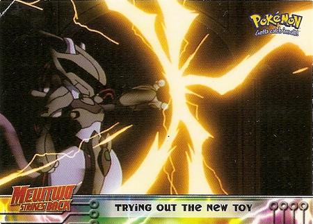 Trying Out the New Toy #7 Pokemon 1999 Topps Movie