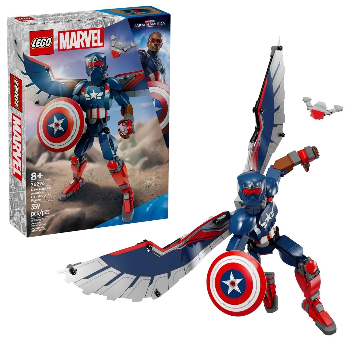 New Captain America Construction Figure #76296 LEGO Super Heroes