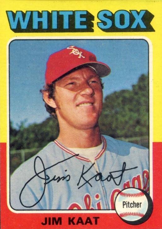 Jim Kaat #243 Baseball Cards 1975 Topps