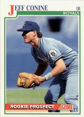 Jeff Conine #722 Baseball Cards 1991 Score