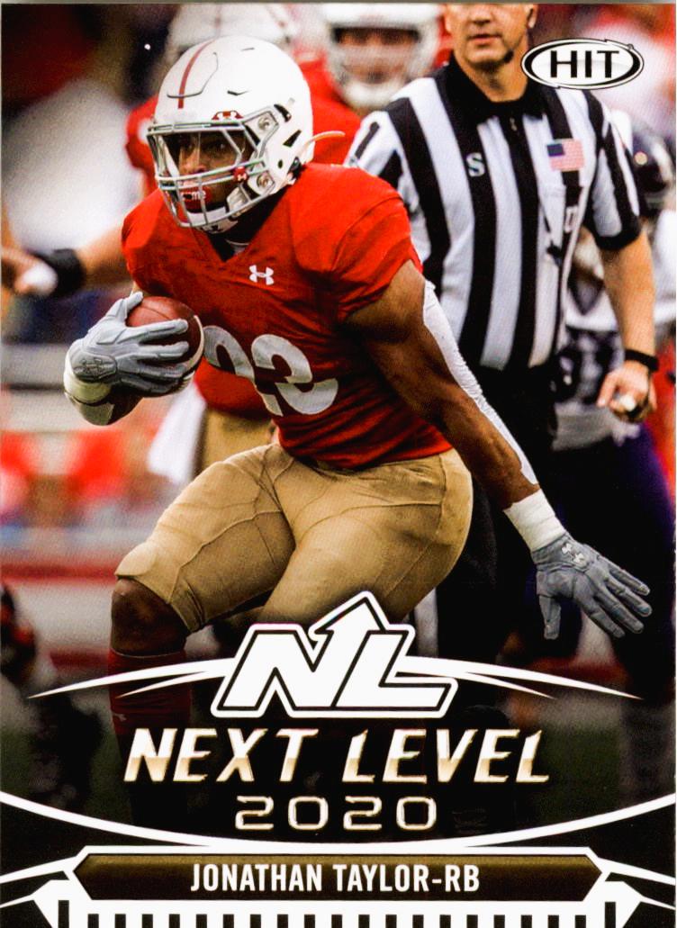 Jonathan Taylor #49 2020 Sage Hit Football