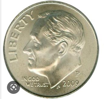 2009 P Coins Roosevelt Dime