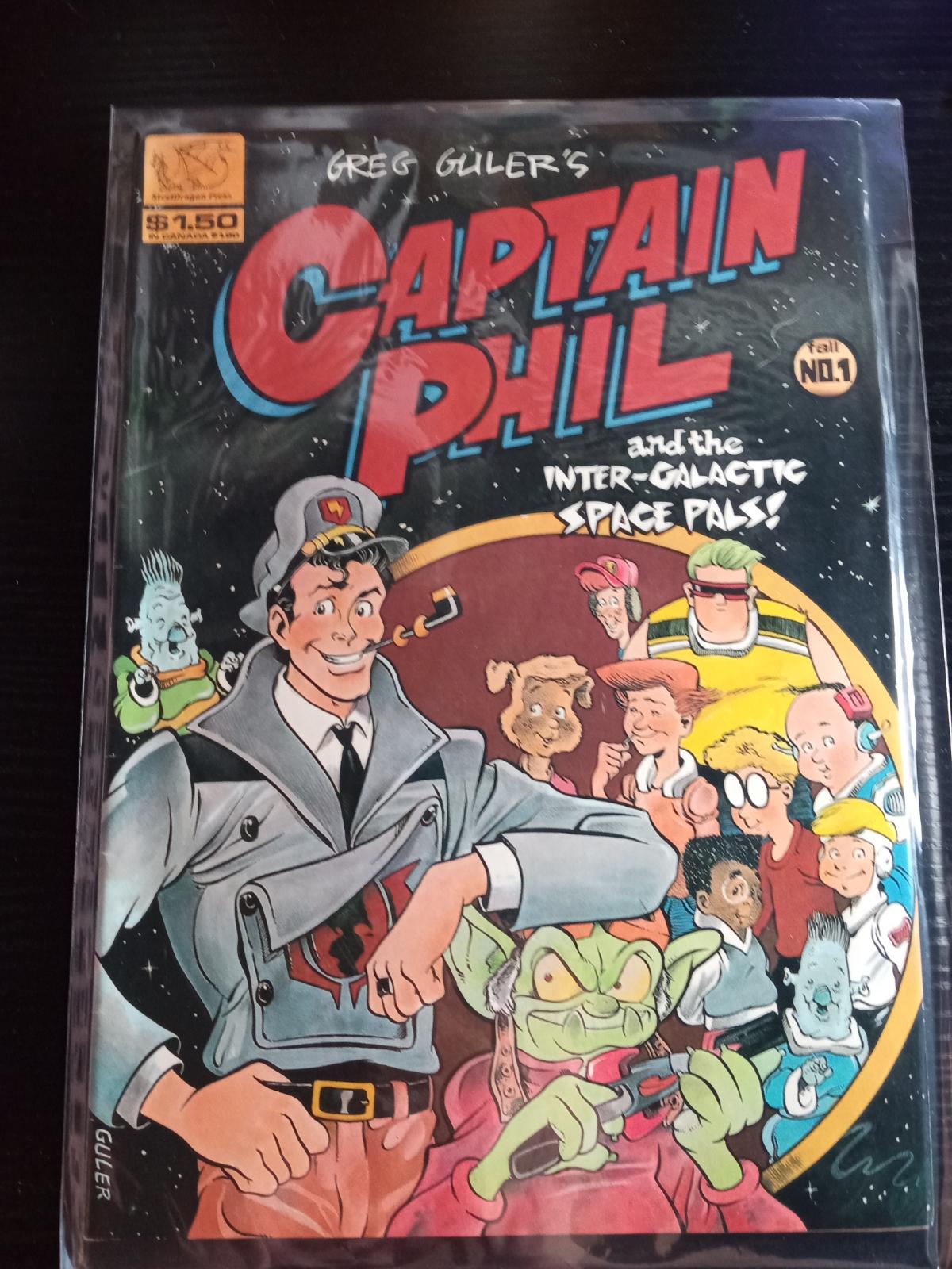 Captain Phil and the Inter-Galactic Space Pals #1 (1984) Comic Books Captain Phil and the Intergalactic Space Pals