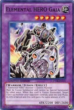 Elemental HERO Gaia CT08-EN011 YuGiOh Collectible Tins 2011