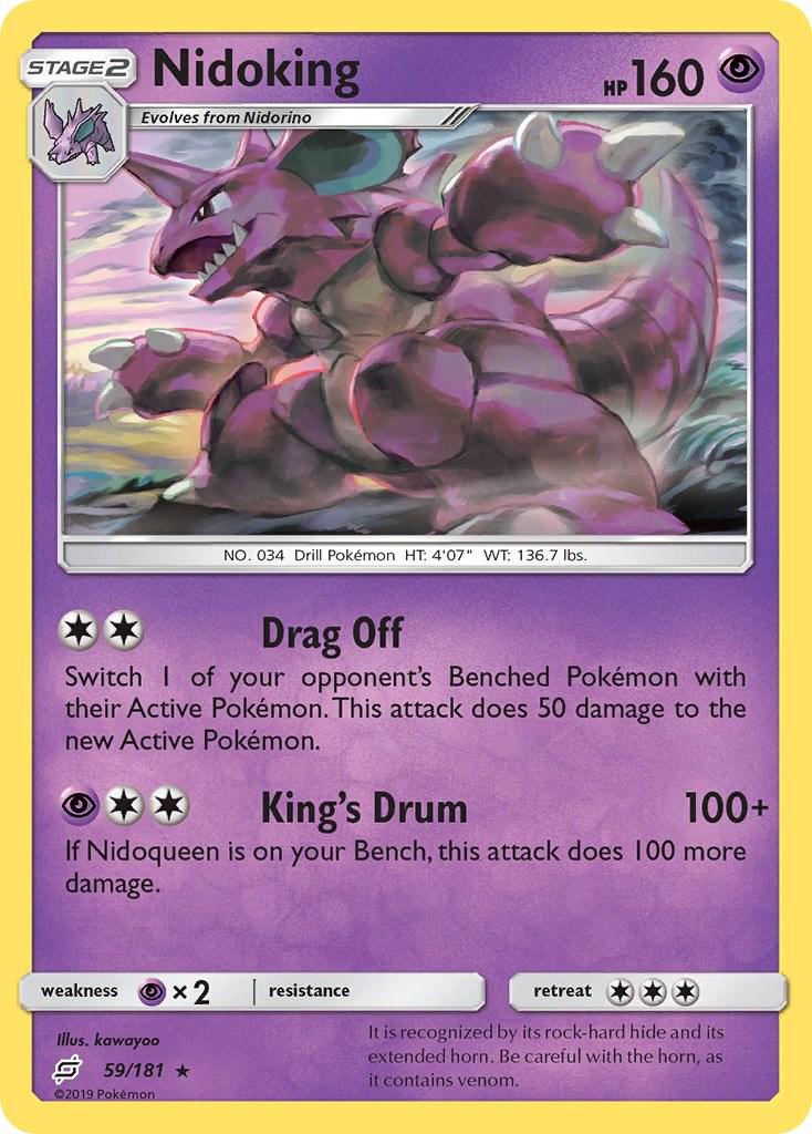 Nidoking #59 Pokemon Team Up