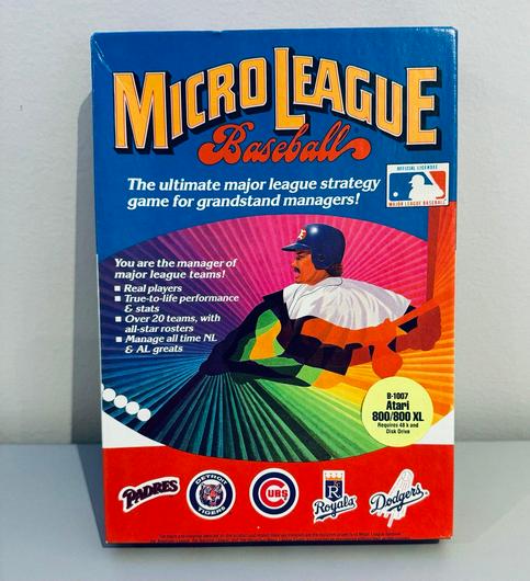 Micro League Baseball Cover Art