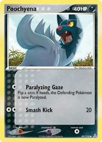 Poochyena #80 Pokemon Holon Phantoms