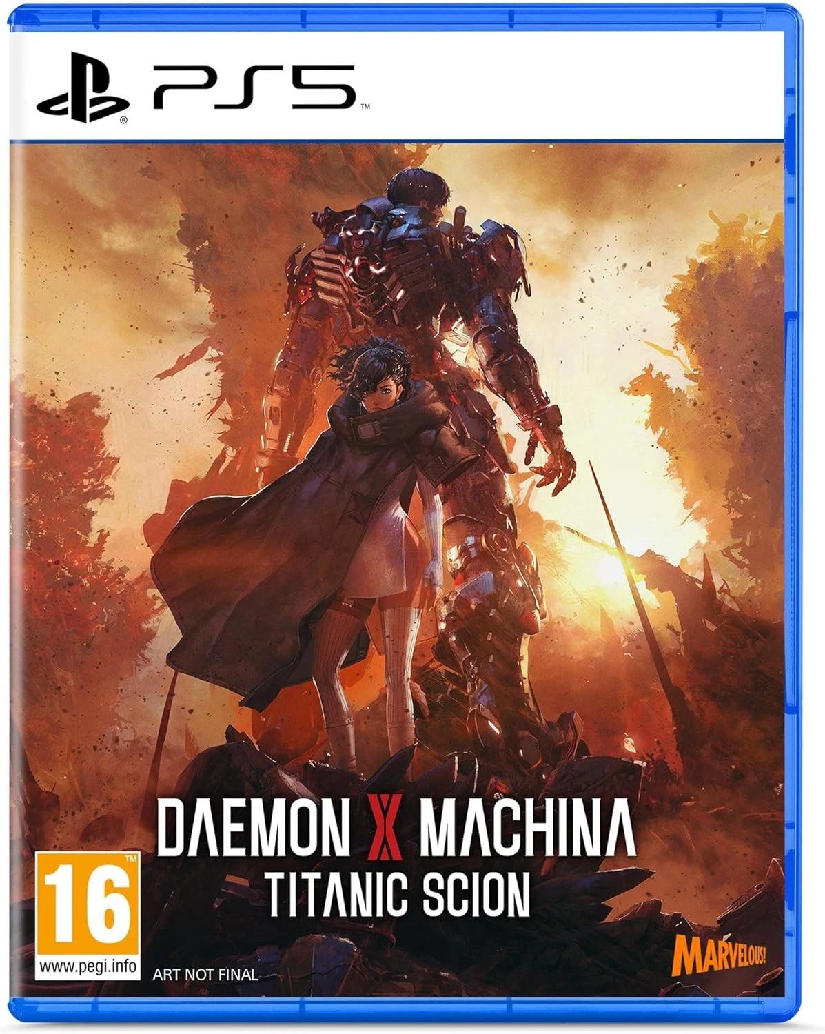 Carátula de Daemon X Machina: Titanic Scion para PS5 (edición PAL España)