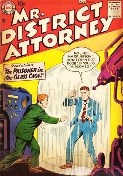 Mr. District Attorney #64 (1958) Comic Books Mr. District Attorney