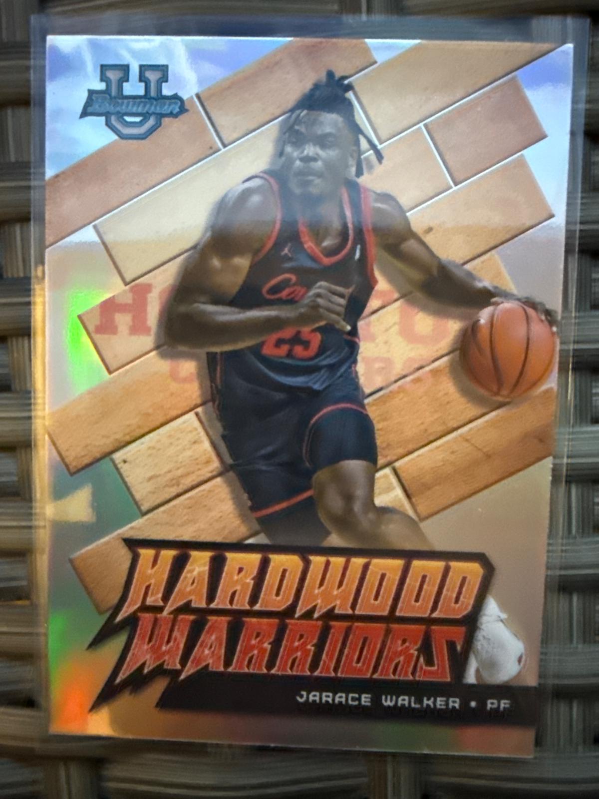 Jarace Walker #HW-5 2022-23 Bowman University Best Basketball Hardwood Warriors