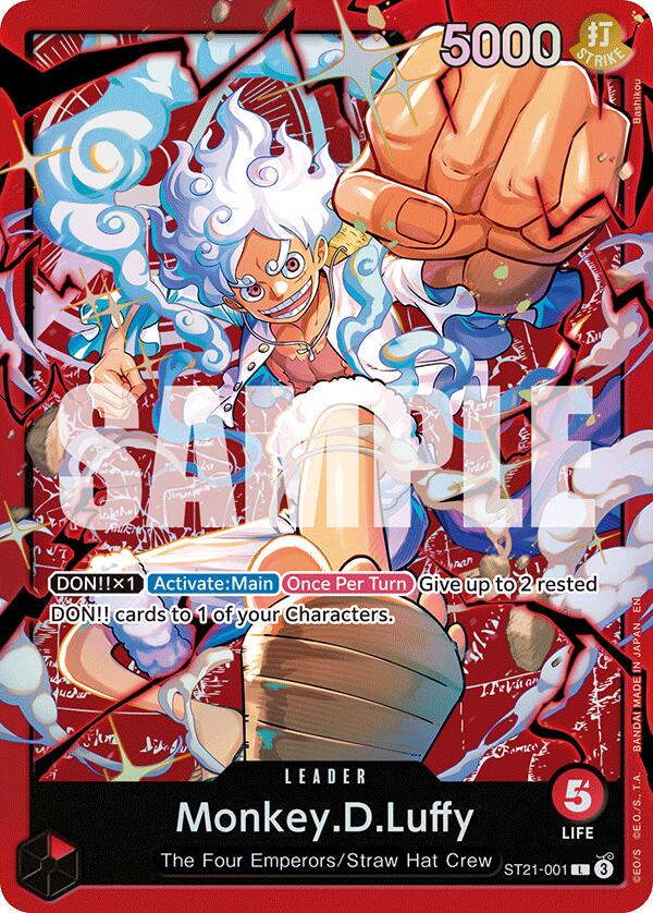 【ARS10+】モンキー・D・ルフィ ST21-001 ONE PIECE Monkey.D.Luffy ST21-001 Prices | One Piece Starter Deck 31: Red