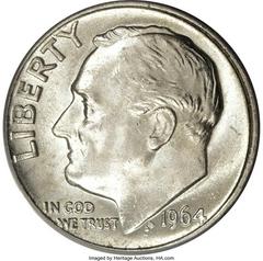 1964 D [DOUBLE DIE] Coins Roosevelt Dime Prices