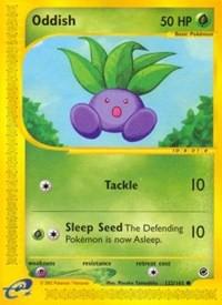 Oddish #122 Pokemon Expedition