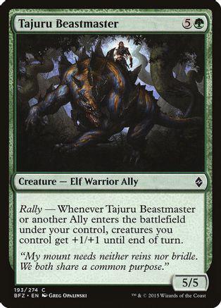 Tajuru Beastmaster #193 Cover Art