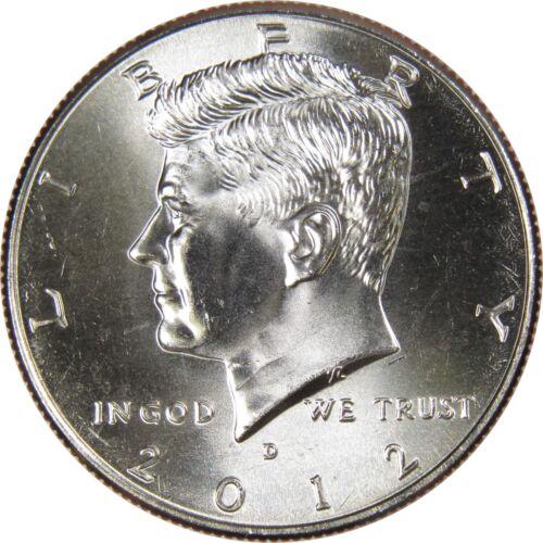 2012 D Coins Kennedy Half Dollar