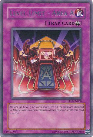 Level Limit - Area A EEN-EN060 YuGiOh Elemental Energy