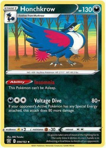 Honchkrow #94 Pokemon Battle Styles