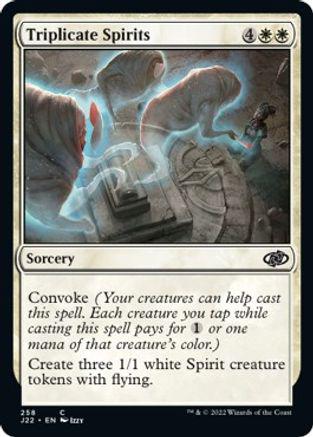 Triplicate Spirits #258 Magic Jumpstart 2022